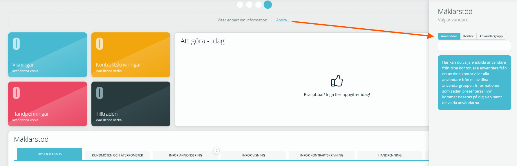 Startsidan Mäklarstöd