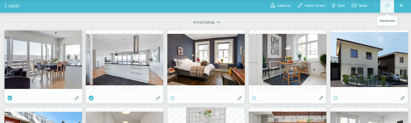 Ladda ner bilder från objektet