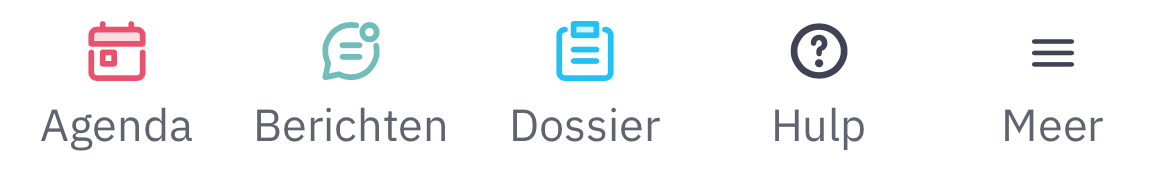 Dossier openen op telefoon of tablet