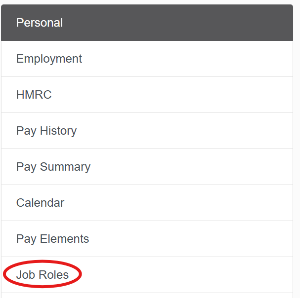 A screenshot of a job roles
AI-generated content may be incorrect.