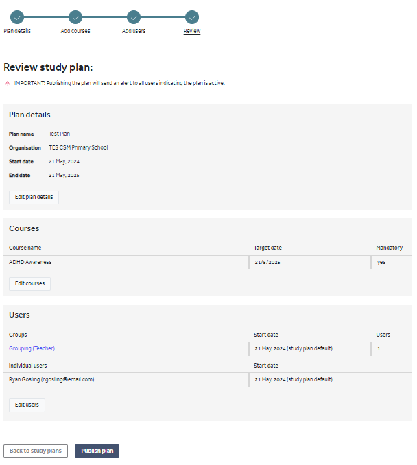 A screenshot of a study plan

AI-generated content may be incorrect.