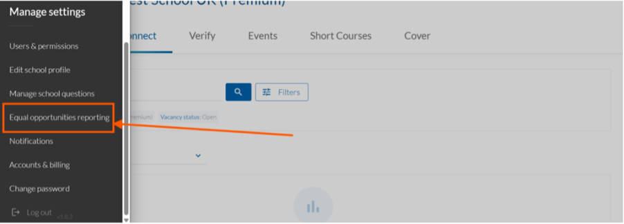 Staff Management equal opportunities reporting