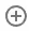 grey circle with a plus inside icon