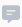 Grey comments icon