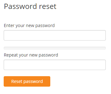 Class Charts password reset new password
