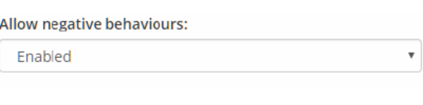 Class Charts allow negative behaviours