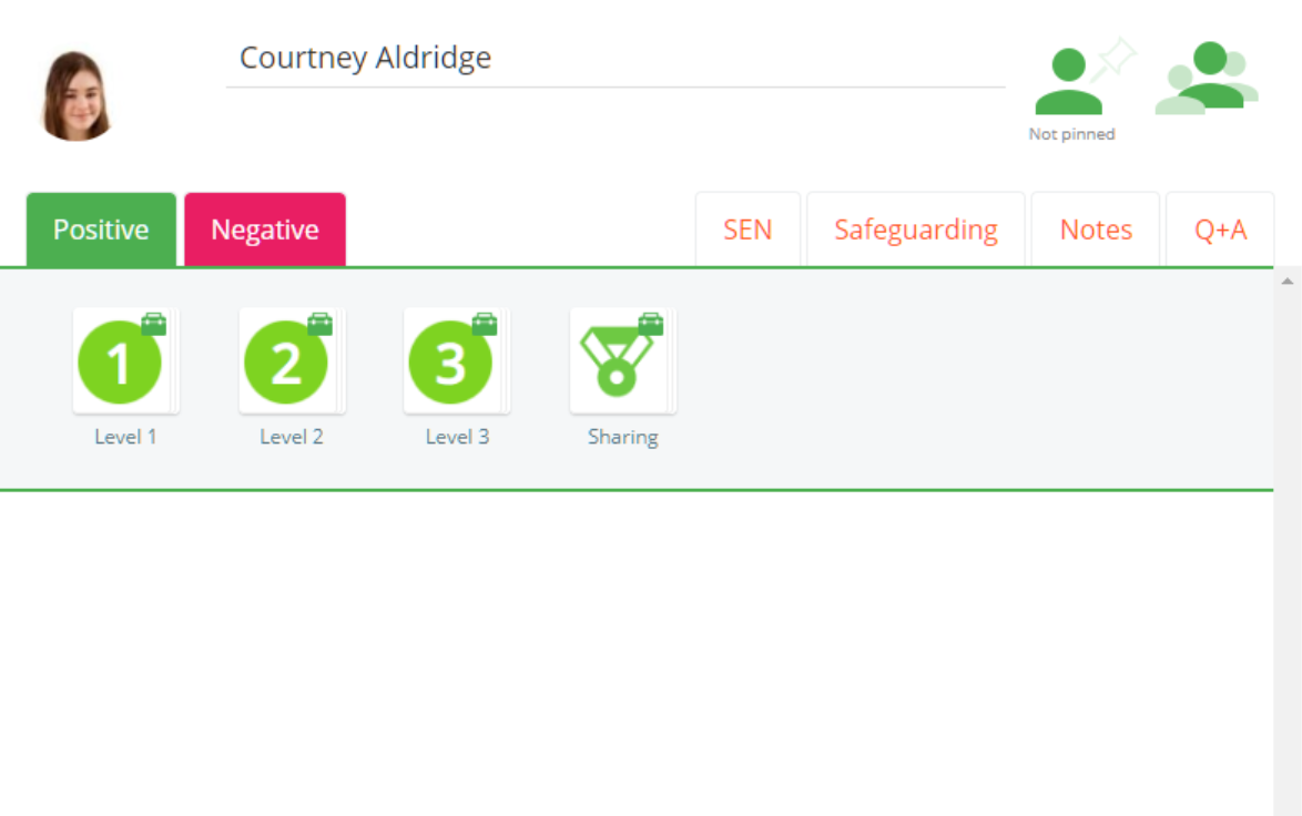 Class Charts hidden scores yes