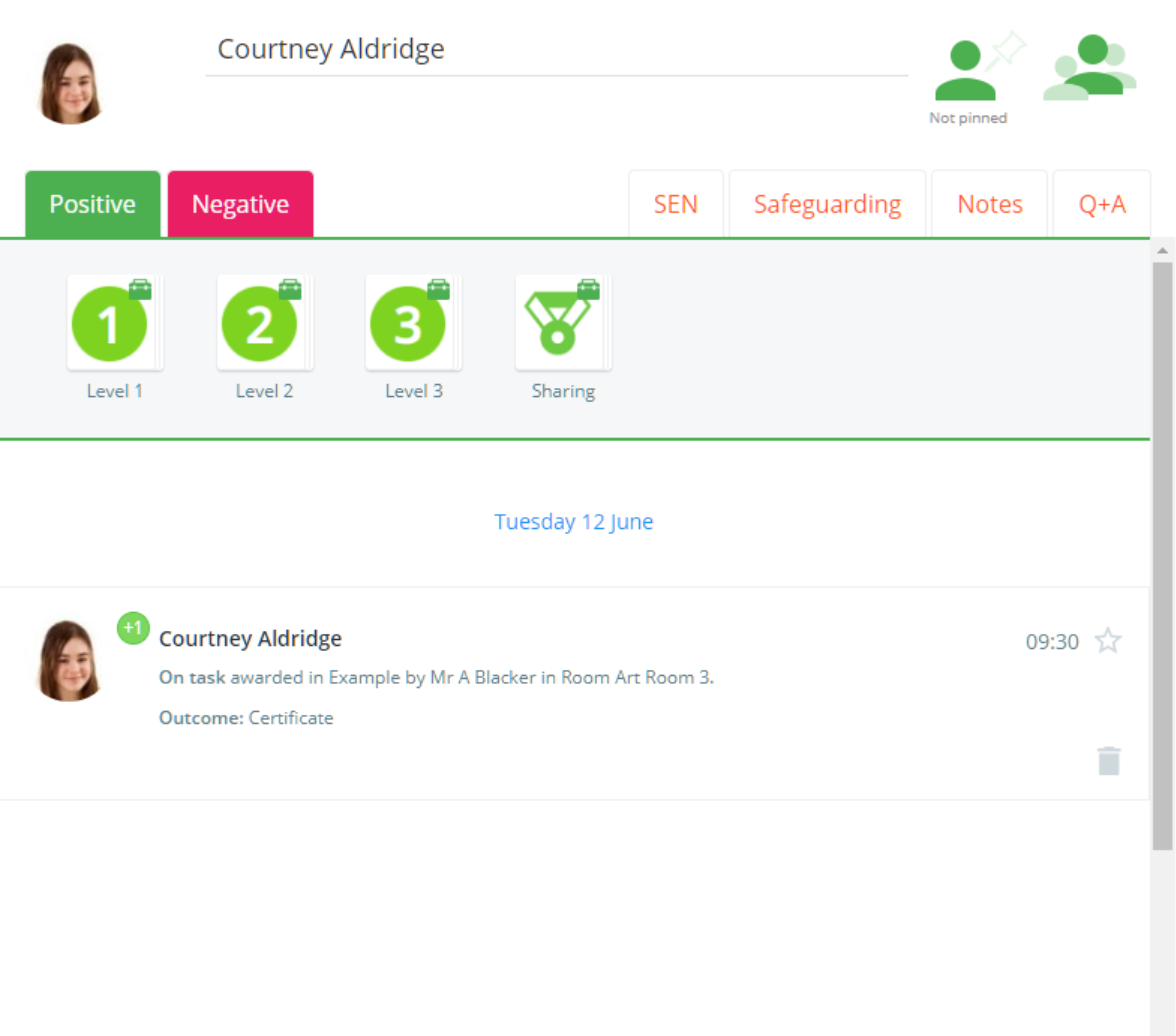Class Charts hidden scores today