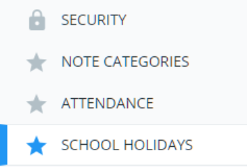 Class Charts school holidays option