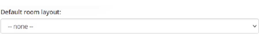 Class Charts default room layout