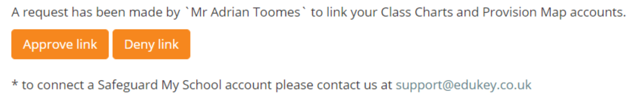 CC approve deny link