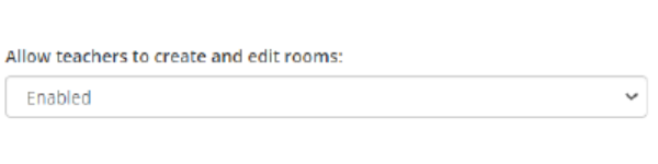 Class Charts allow teachers to create and edit rooms