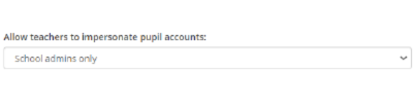 Class Charts allow teachers to impersonate pupil accounts
