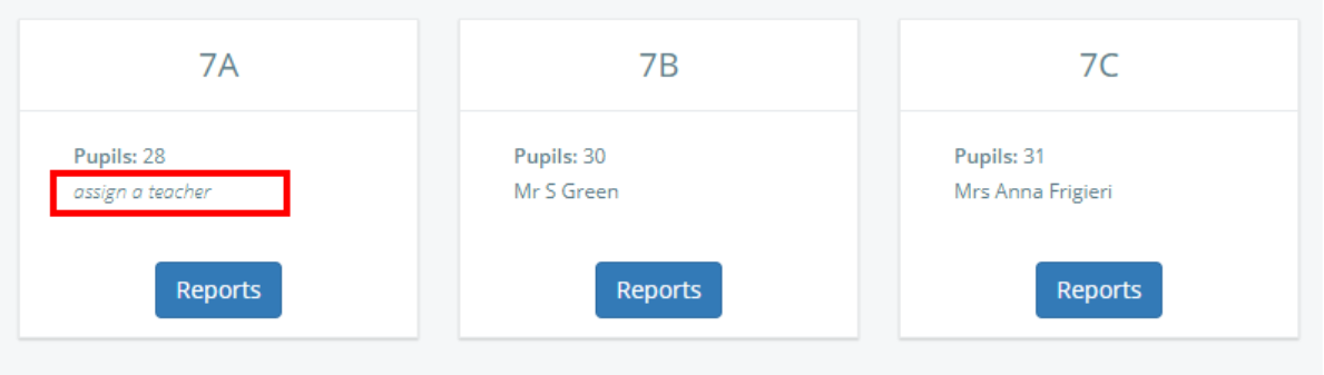 Class Charts assign a tutor