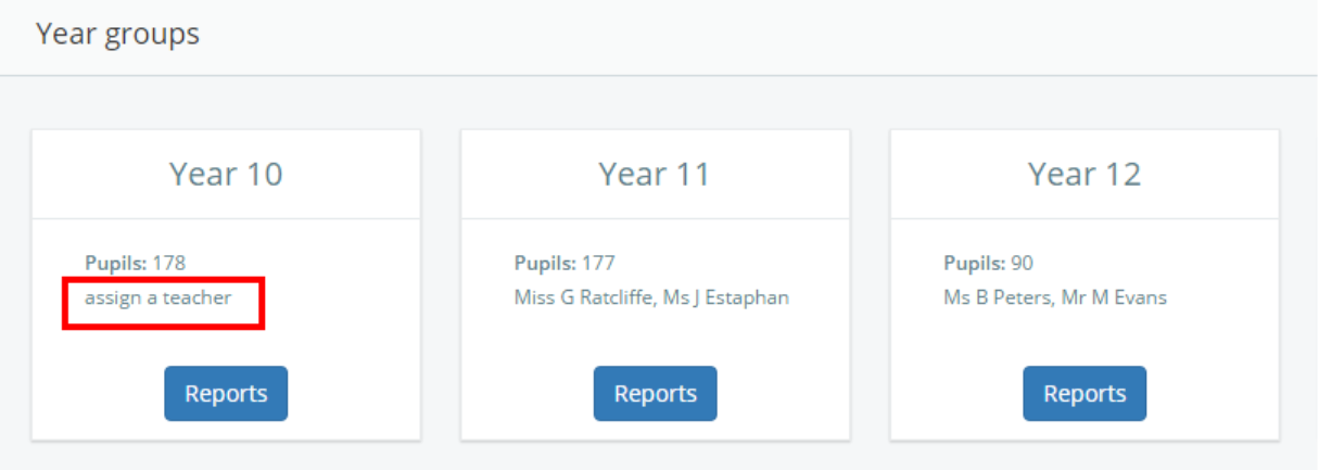 Class Charts year groups