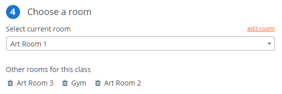 Class Charts assigned rooms