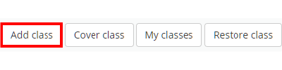 Class Charts add class tab
