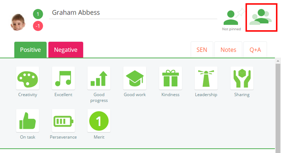 Class Charts pupils icon