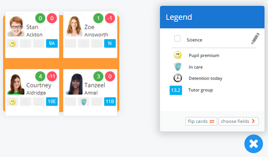 Class Charts added custom field in class