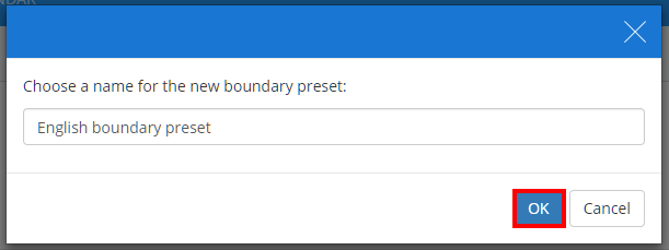 Class Charts name preset popup