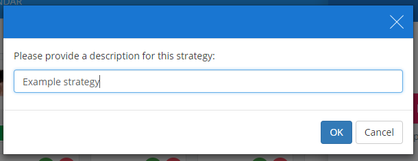 Class Charts provide description for new strategy