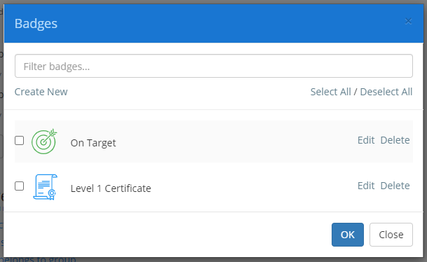 Class Charts deleted badge