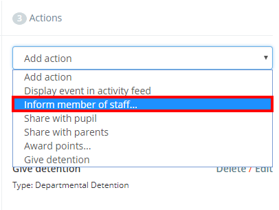 Class Charts inform member of staff