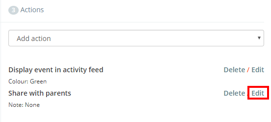 Class Charts edit share with parents