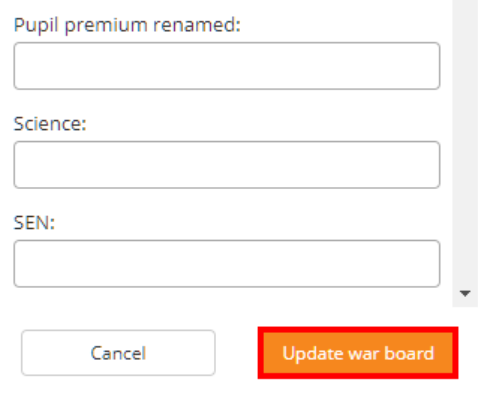 Class Charts update war board button