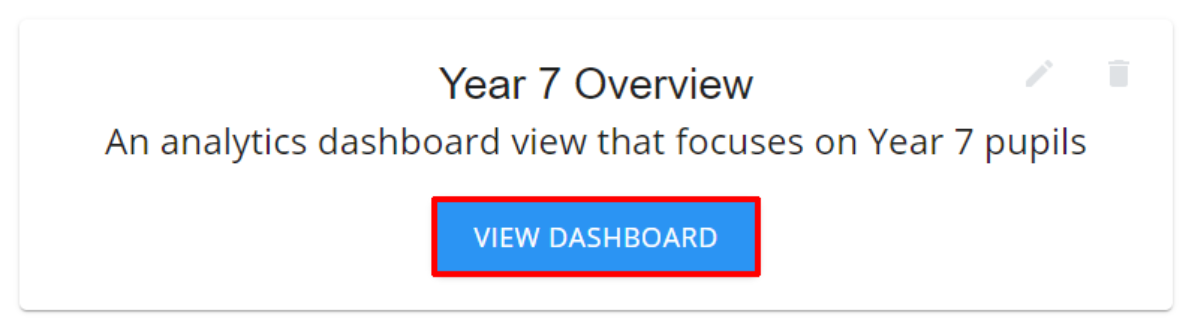 Class Charts view dashboard button