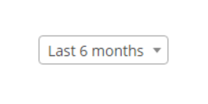 Class Charts last 6 months dropdown