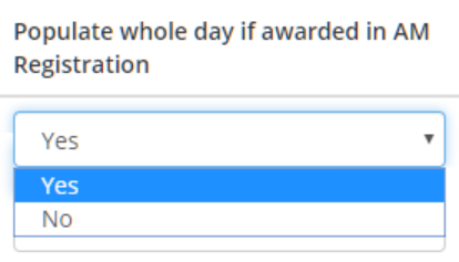 Class Charts populate whole day