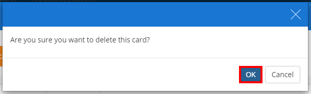 Class Charts delete on report card confirmation popup