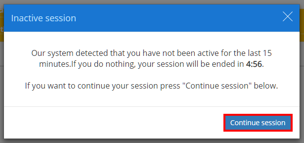 Provision Map timeout warning