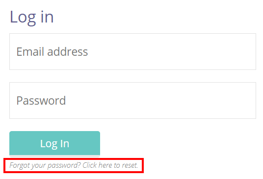 Provision Map password_reset_link