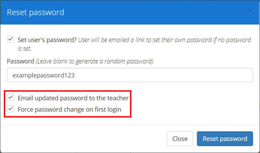 Provision Map reset_password_password_options