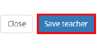 Provision Map save teacher button