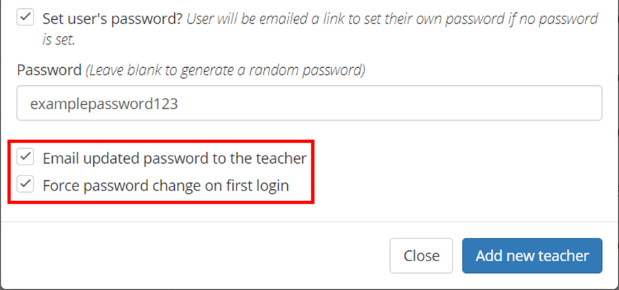 Provision Map set_user_password_options