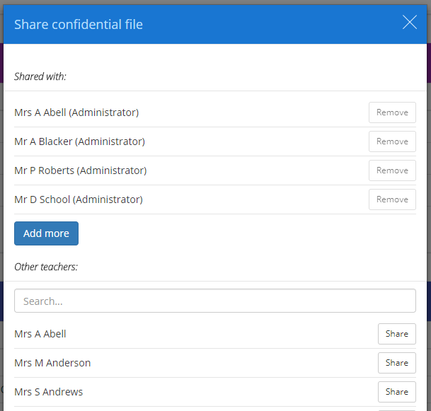 Provision Map file share