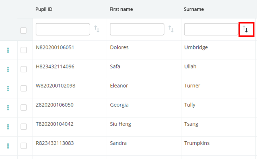 Provision Map sort_descending