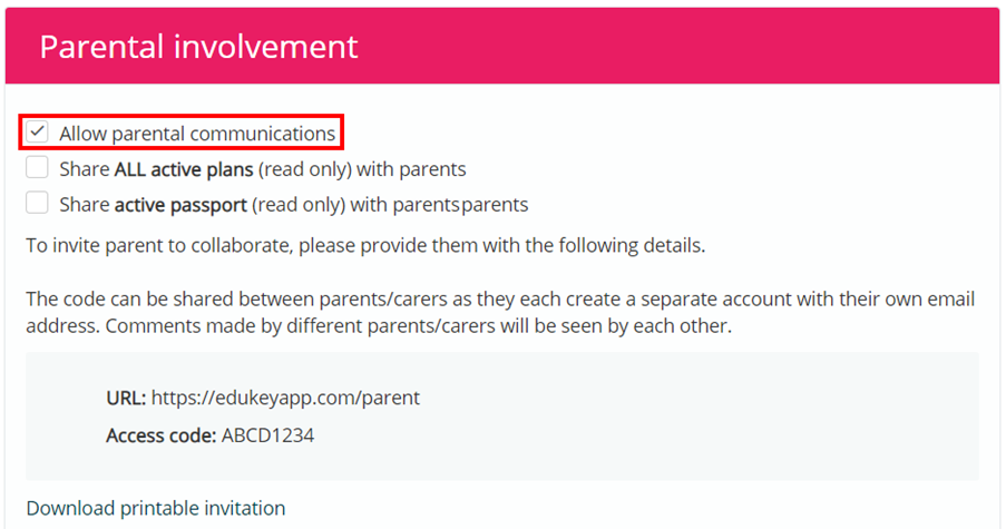 Provision Map allow_parental_communications_checkbox