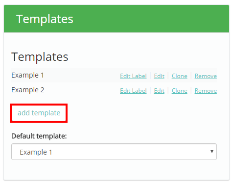Provision Map add_template