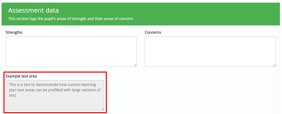 Provision Map prefilled_text_area