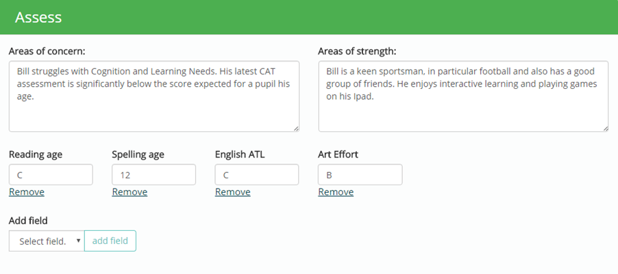 Provision Map assess