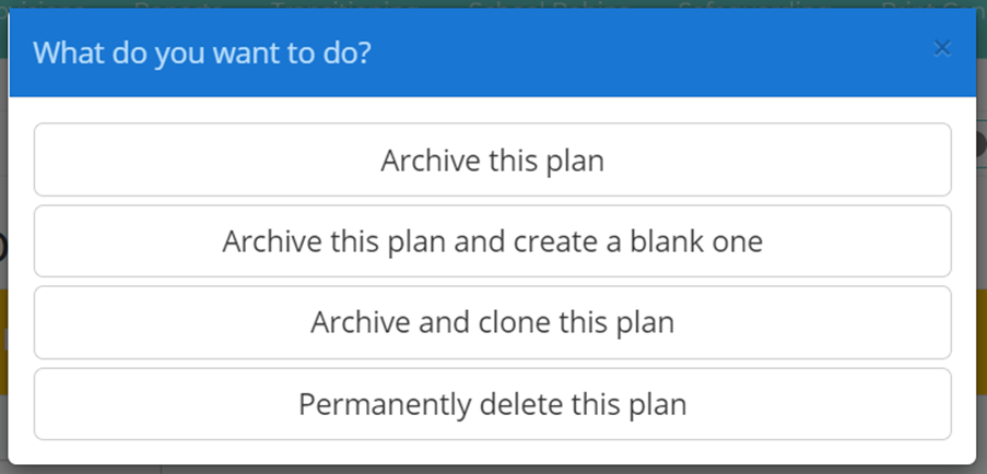 Provision Map archive_plan_popup_options