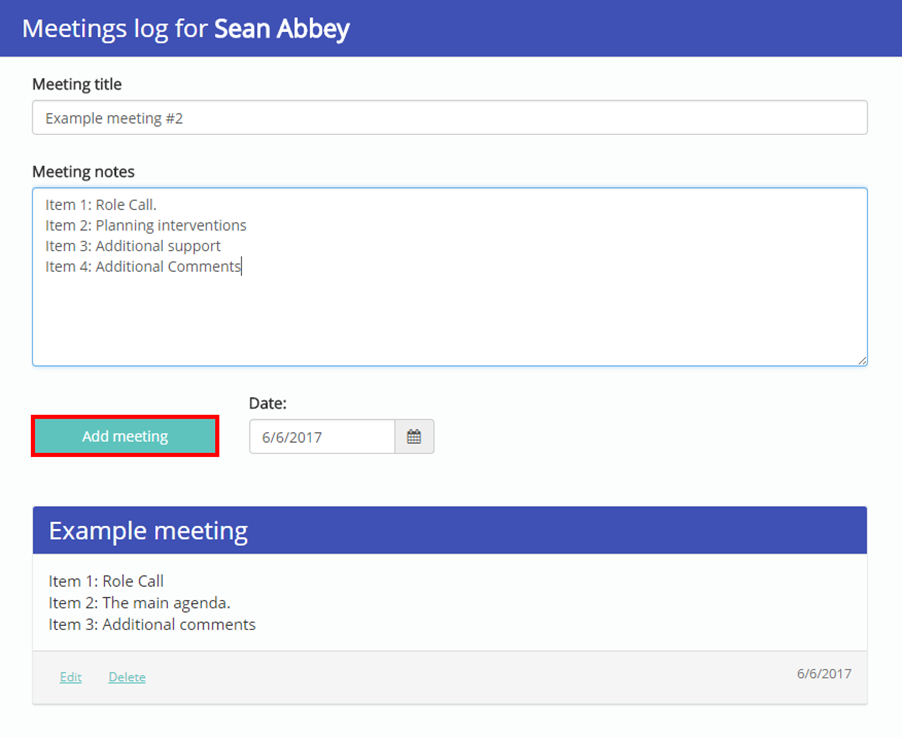 Provision Map add_meeting