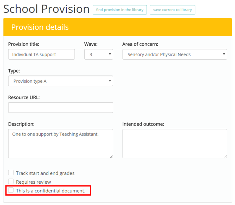 Provision Map provision_tick