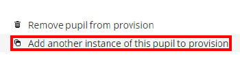 Add another instance button
