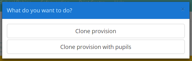Provision Map clone_options