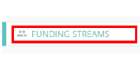 Provision Map funding streams tab